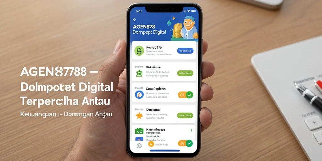 Antarmuka pengguna AGEN878 yang modern dan fungsional.