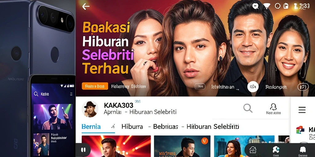 Antarmuka KAKA303 yang menarik dengan berita selebriti terbaru.