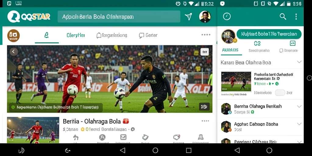 Tampilan antarmuka QQSTAR yang modern dan informatif.