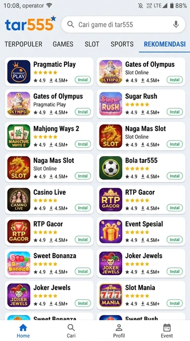 Aplikasi Populer & Uji Coba Terbaik di tar555—Temukan Solusi Digital Anda