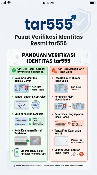 Kanal Resmi Tar555 untuk Pengguna Android Indonesia